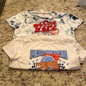 Lot (2 Pieces) Short Sleeve T Shirts
